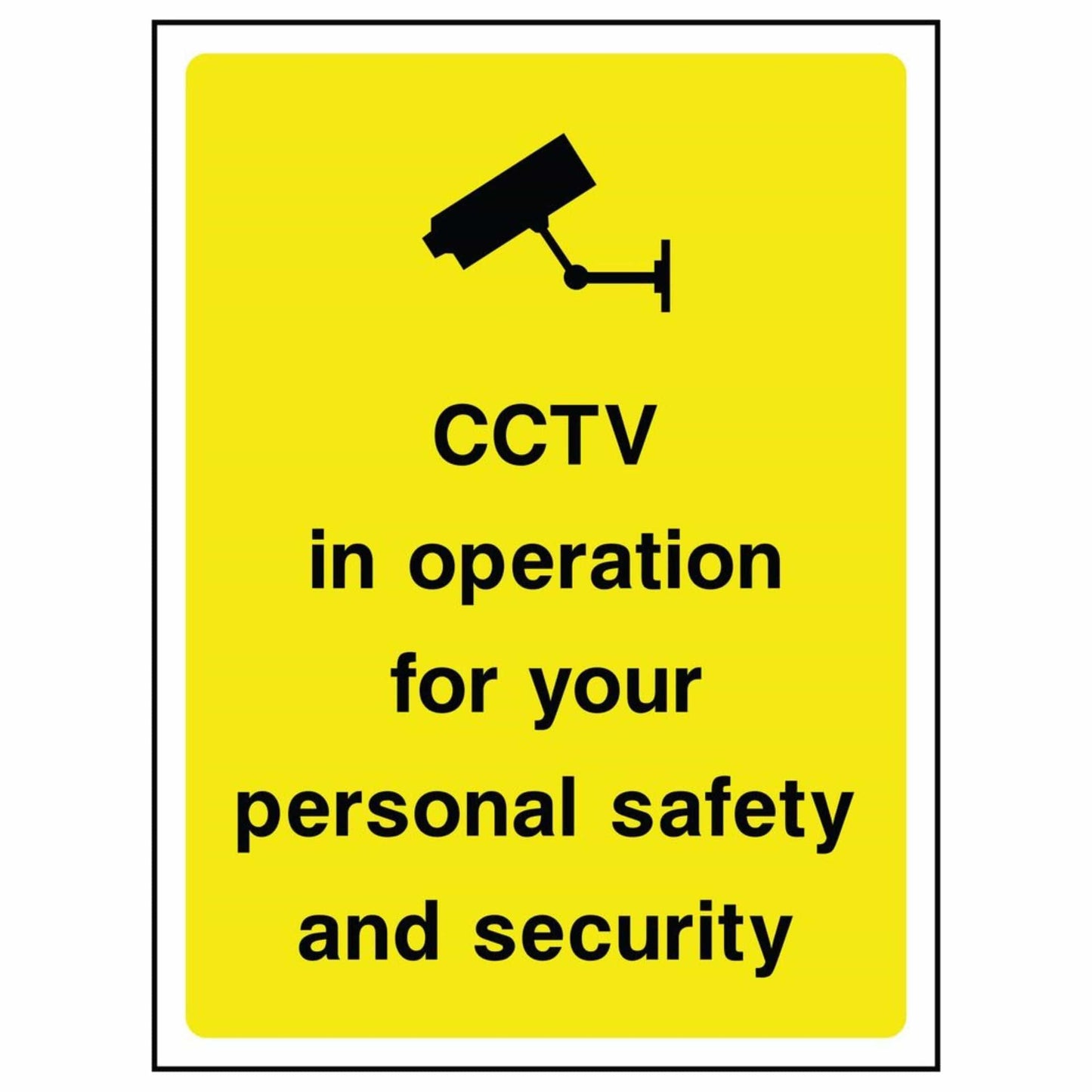 CCTV in Operation for Your Security Sign