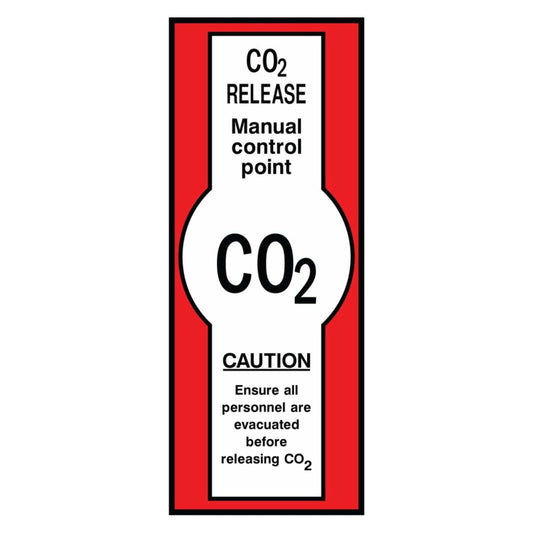 CO2 Control Point Sign