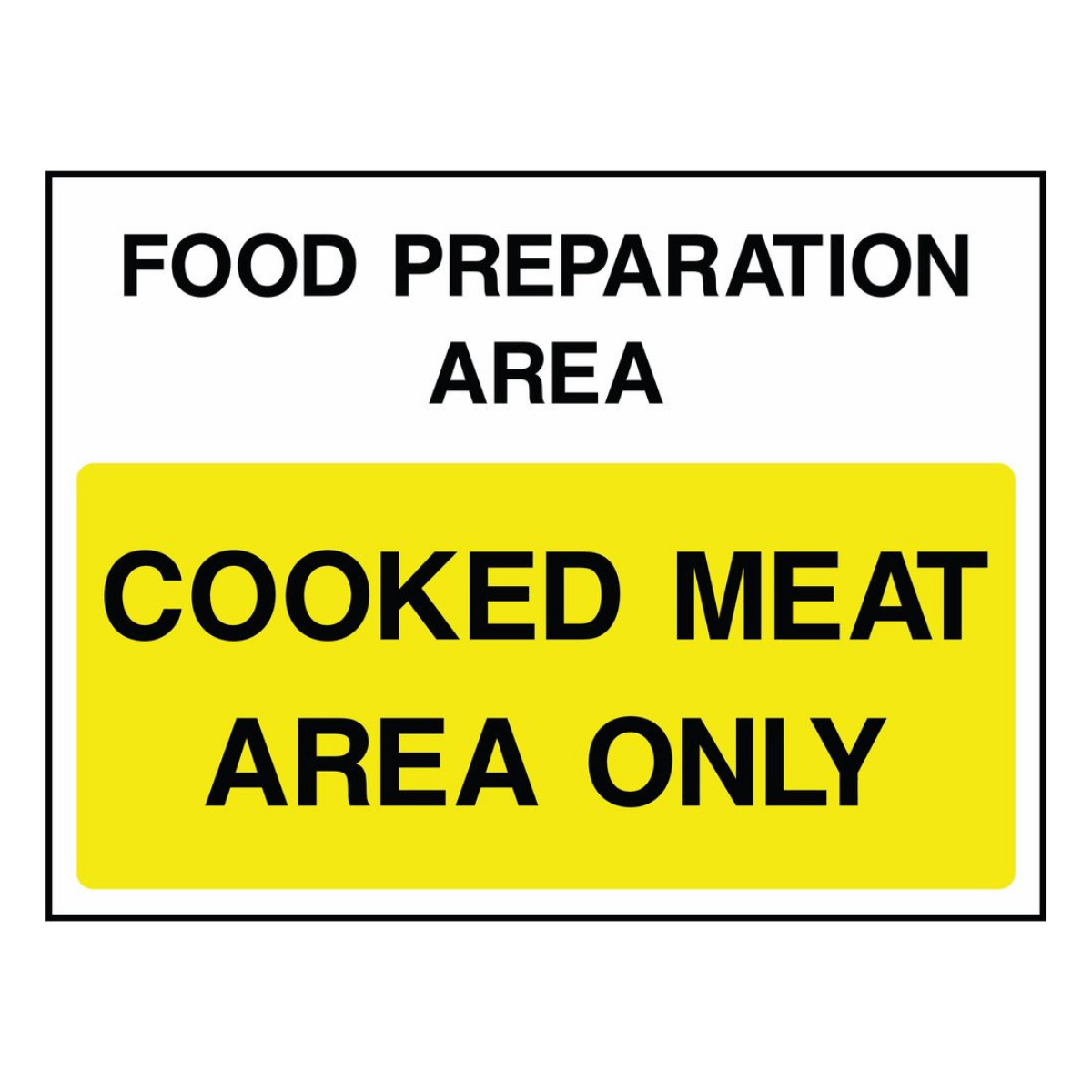 cooked-meat-food-preparation-area-sign