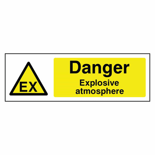 Danger - Explosive Atmosphere Sign