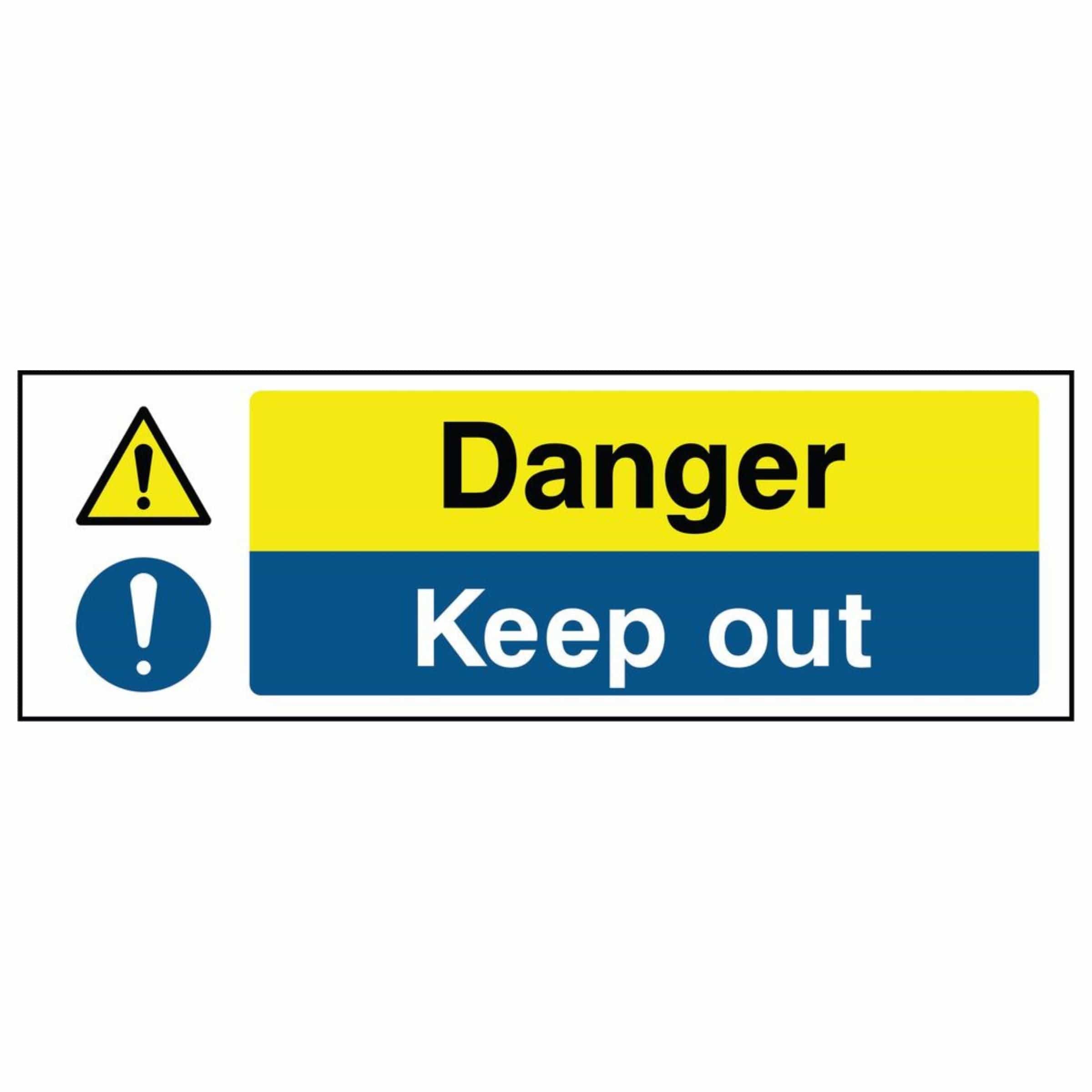 Danger - Keep Out Sign