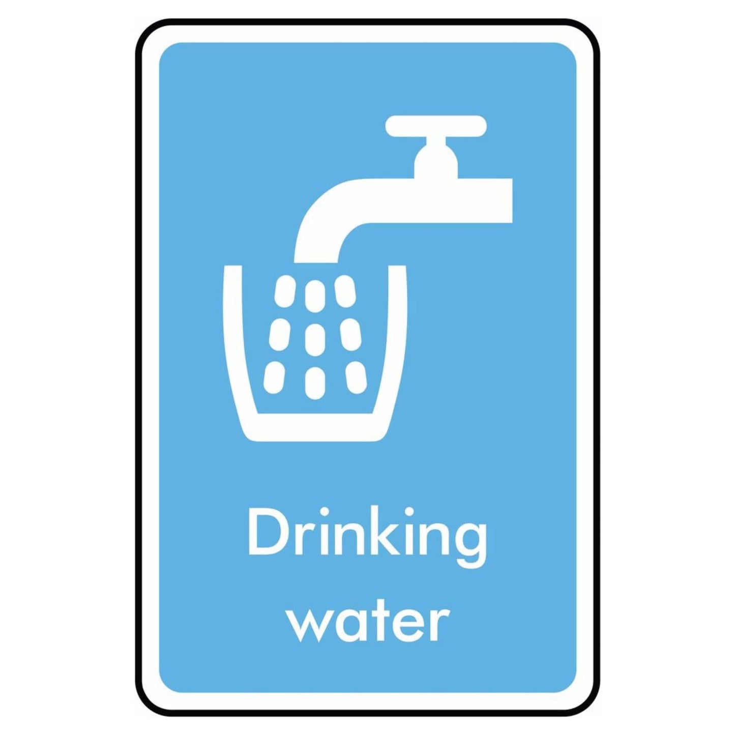 Drinking Water Symbol Sign