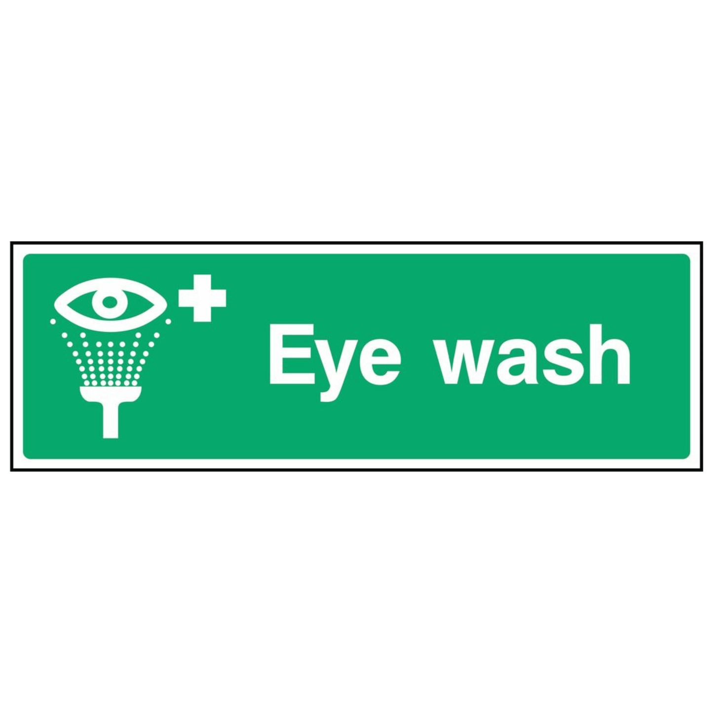Eye Wash Station First Aid Sign