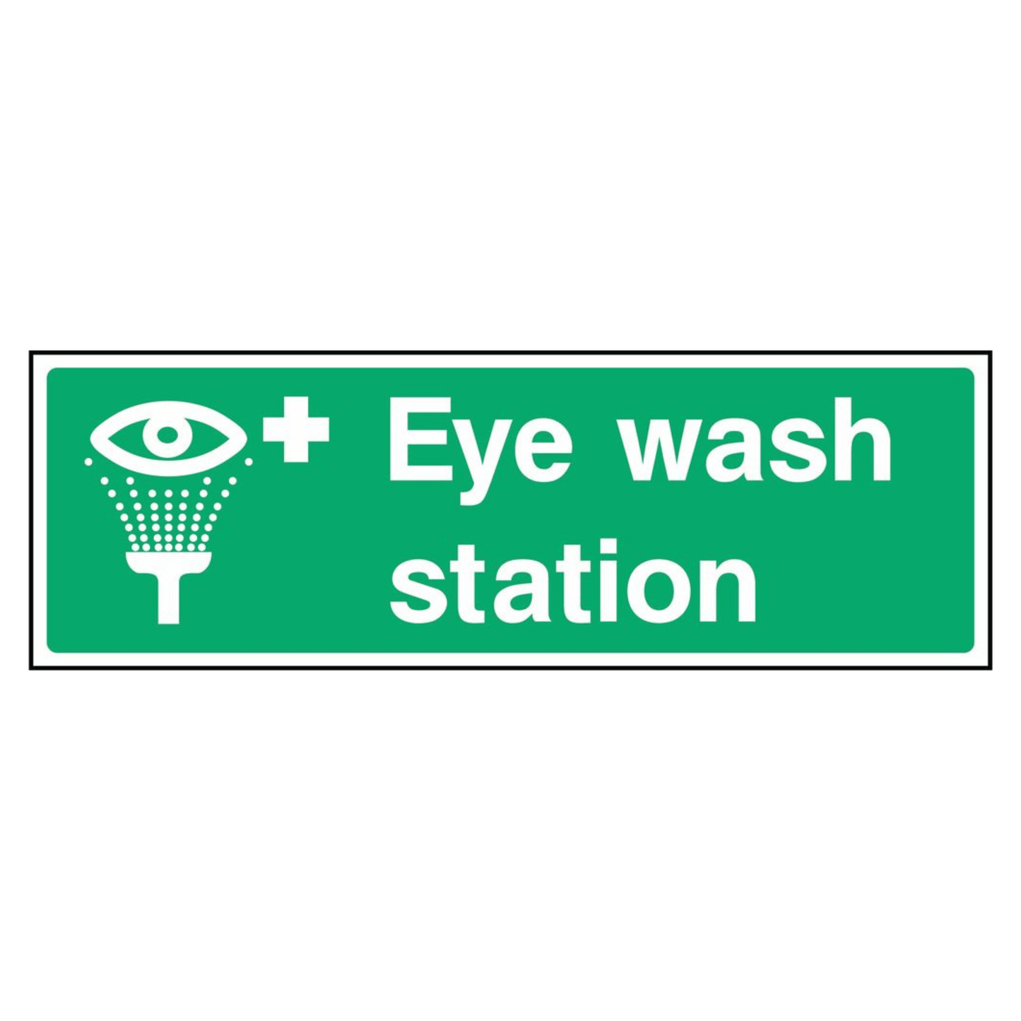 Eye Wash Station Workplace Sign