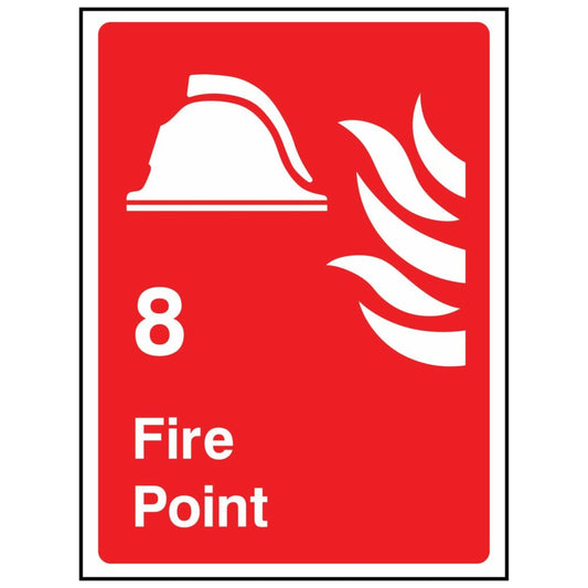 Fire Point 8 Sign