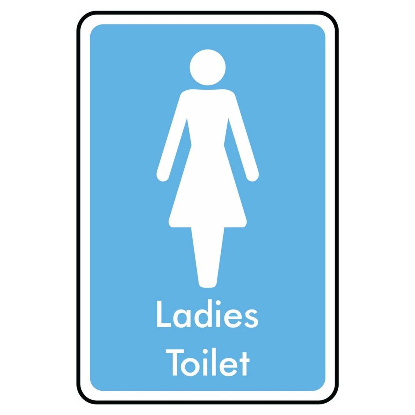 Ladies Toilet Information Sign