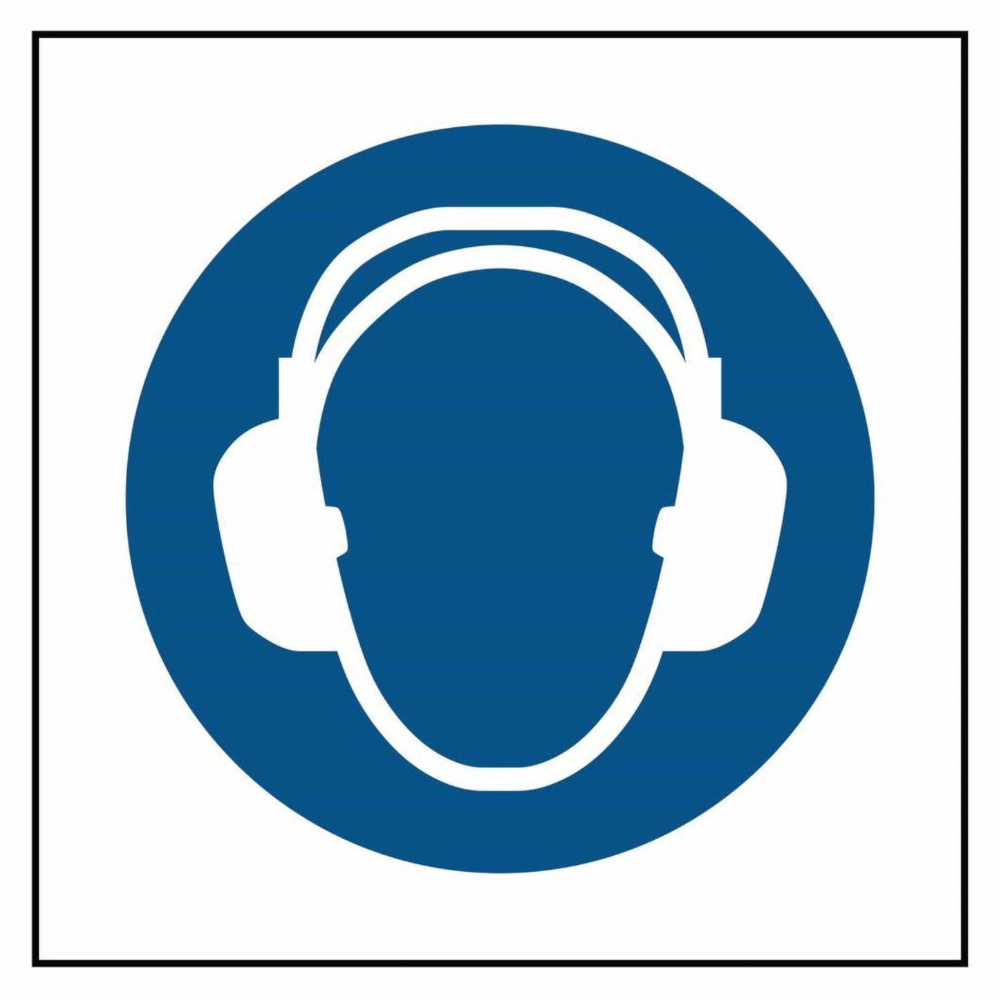 Mandatory Ear Protector PPE Sign