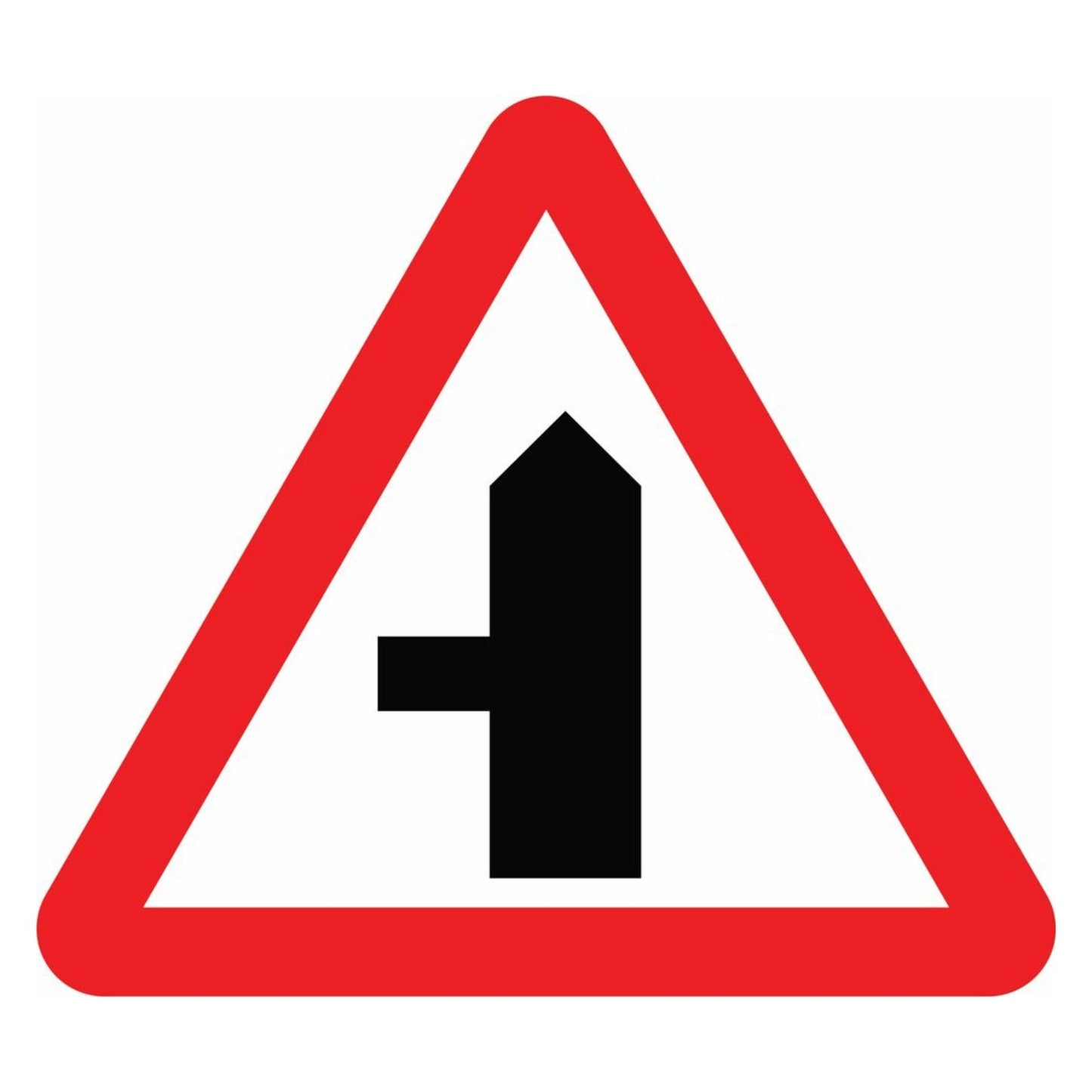 Junction Left Sign