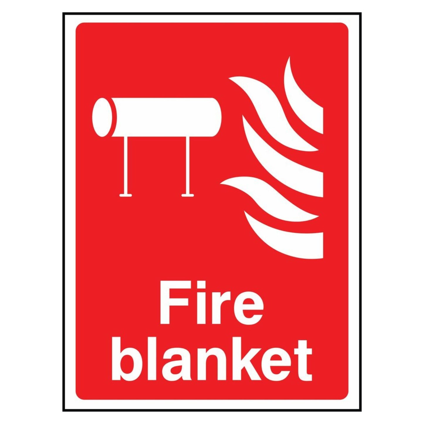 Red Fire Blanket Sign