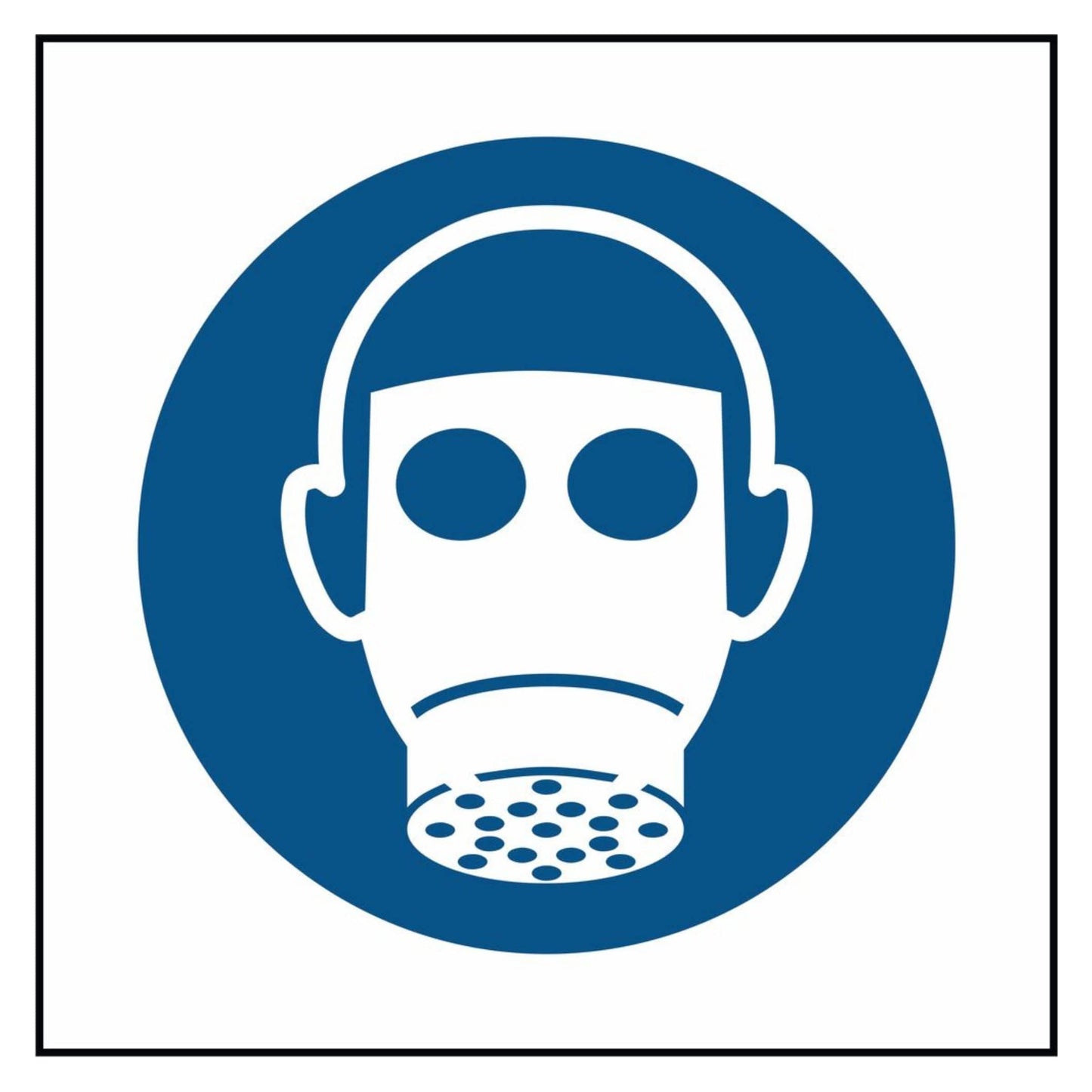 Respirator PPE Symbol Sign