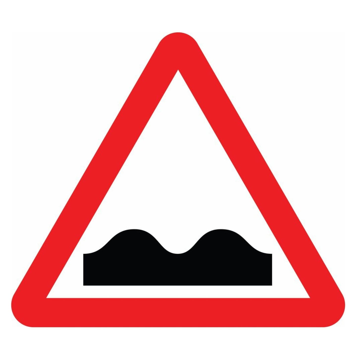 Road Traffic Uneven Road Sign