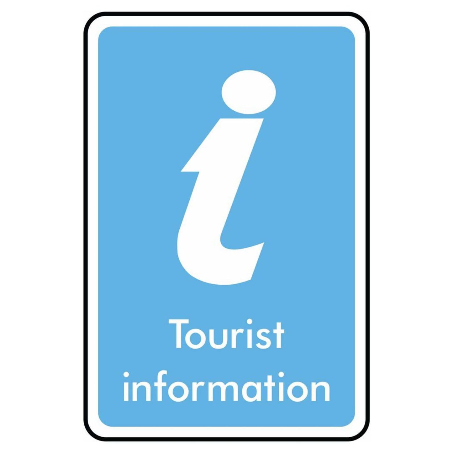 Tourist Information Symbol Sign