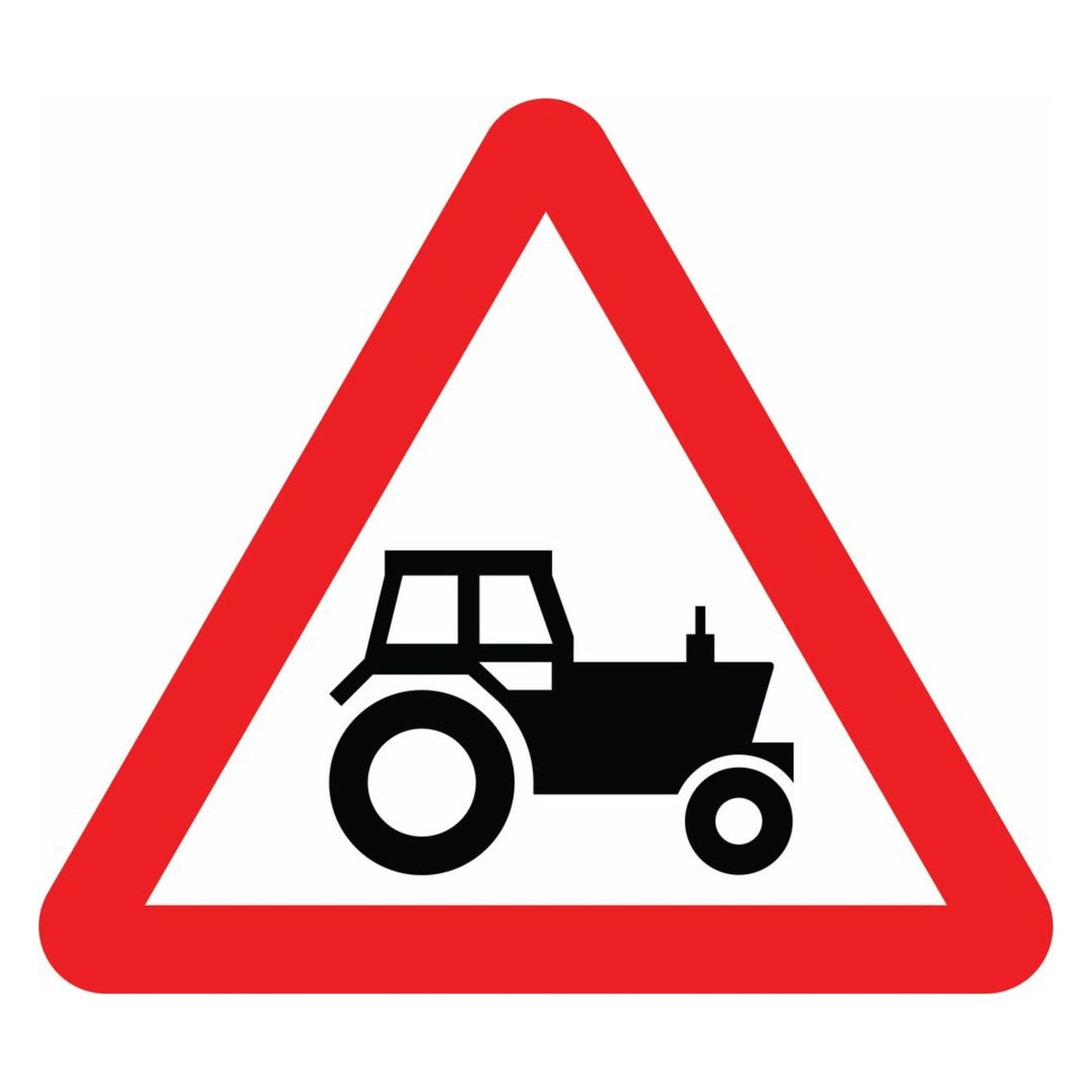 Tractor Road Warning Sign