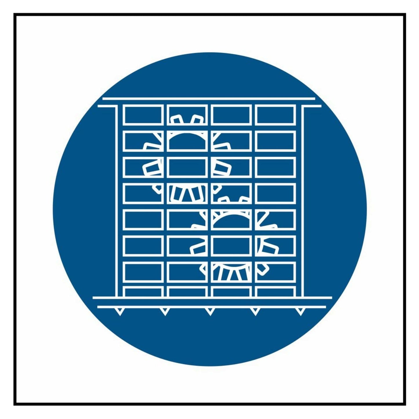 Use Guards Symbol Safety Sign