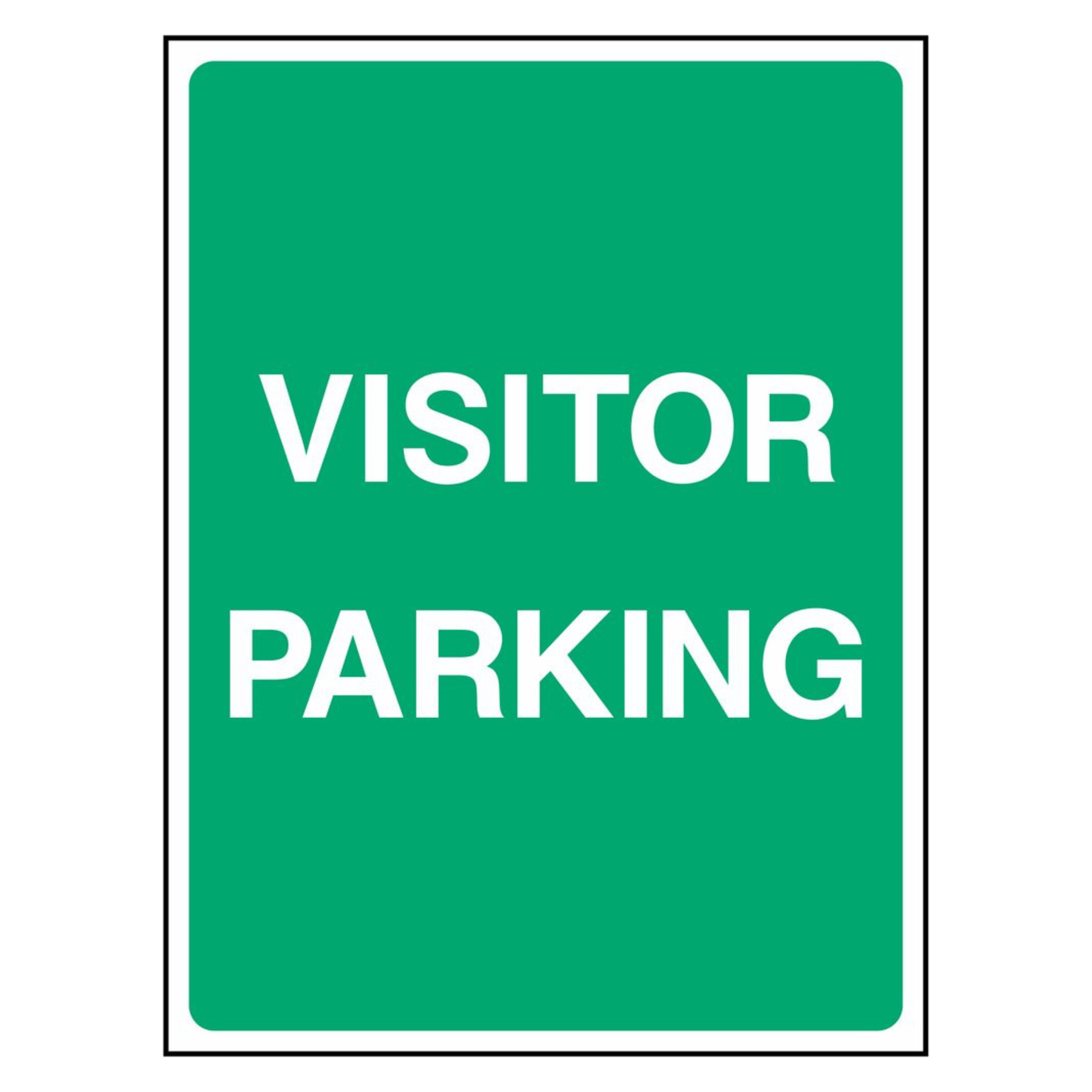 Visitor Parking Only Sign