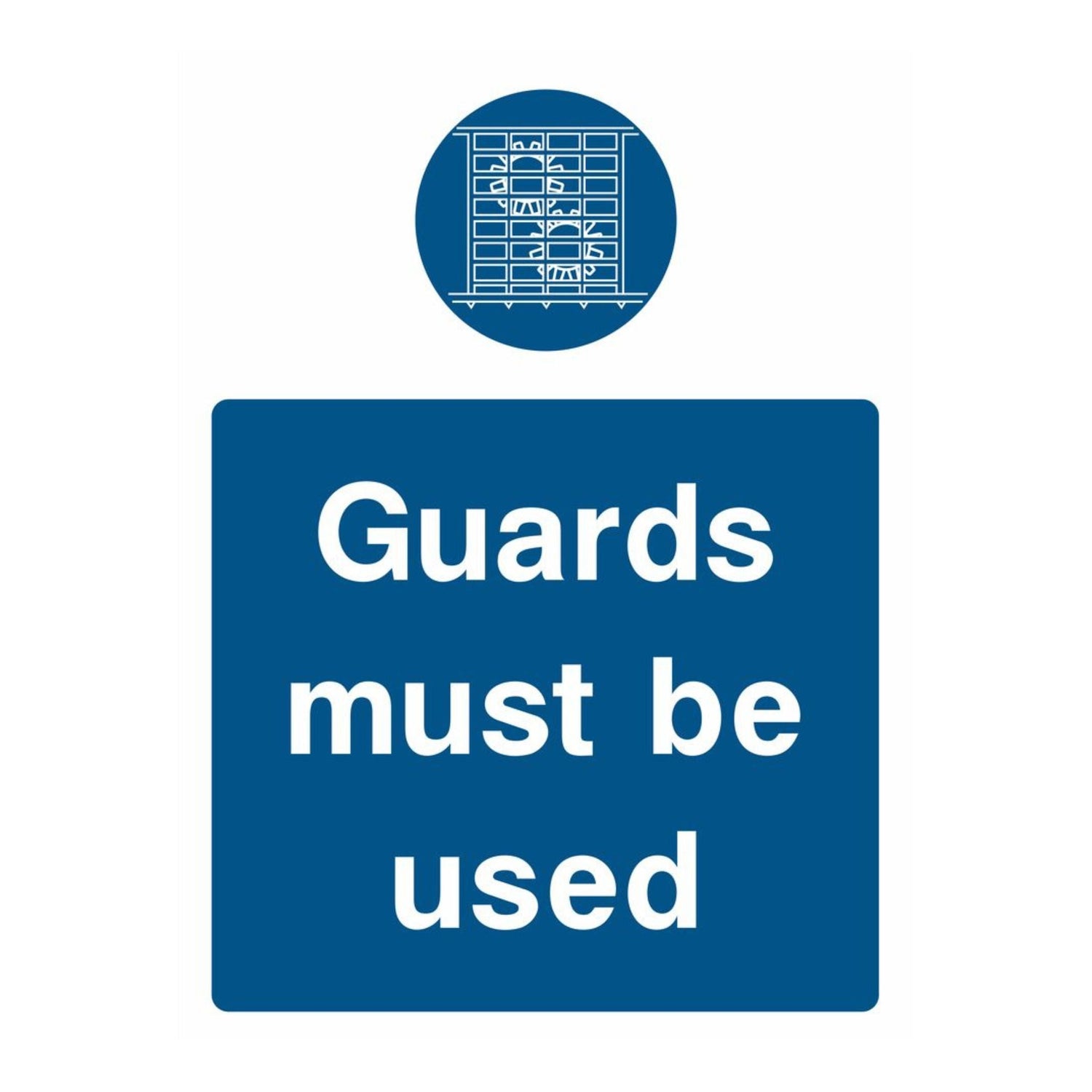 guards must be used 
