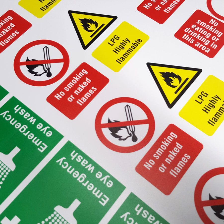 Incompatible Material Signage Signage Materials - The Safety Sign Depot