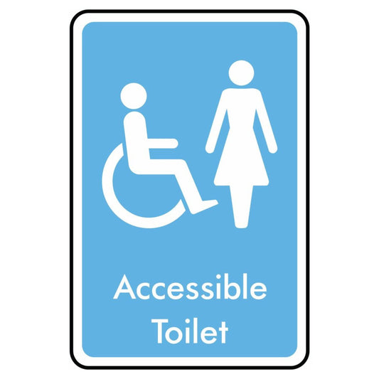 Accessible Toilet Information Sign