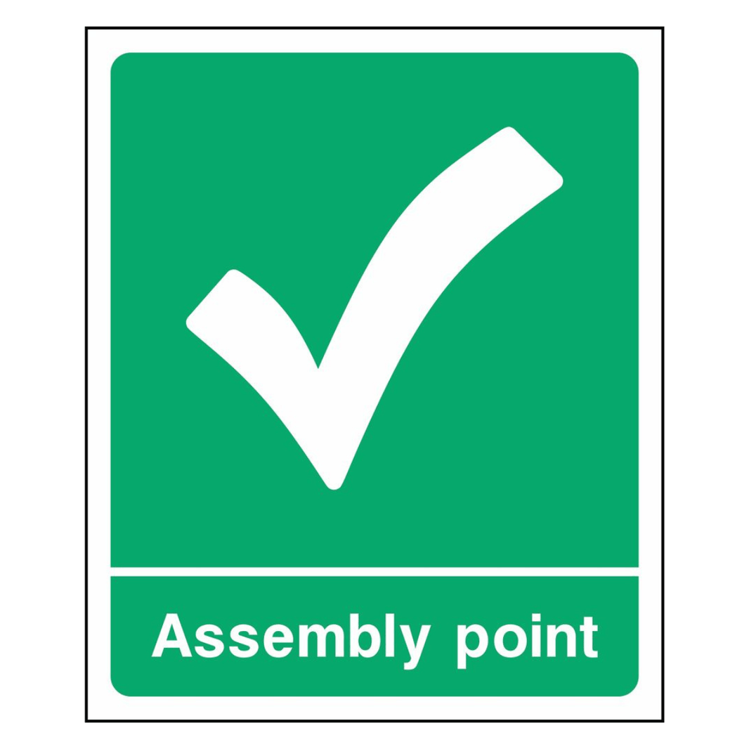 Fire Assembly Point Signs | Evacuation Safety Signs - The Safety Sign Depot