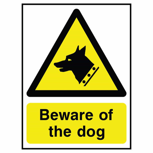 Beware of The Dog Sign 