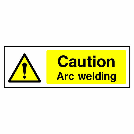 Caution - Arc Welding Sign
