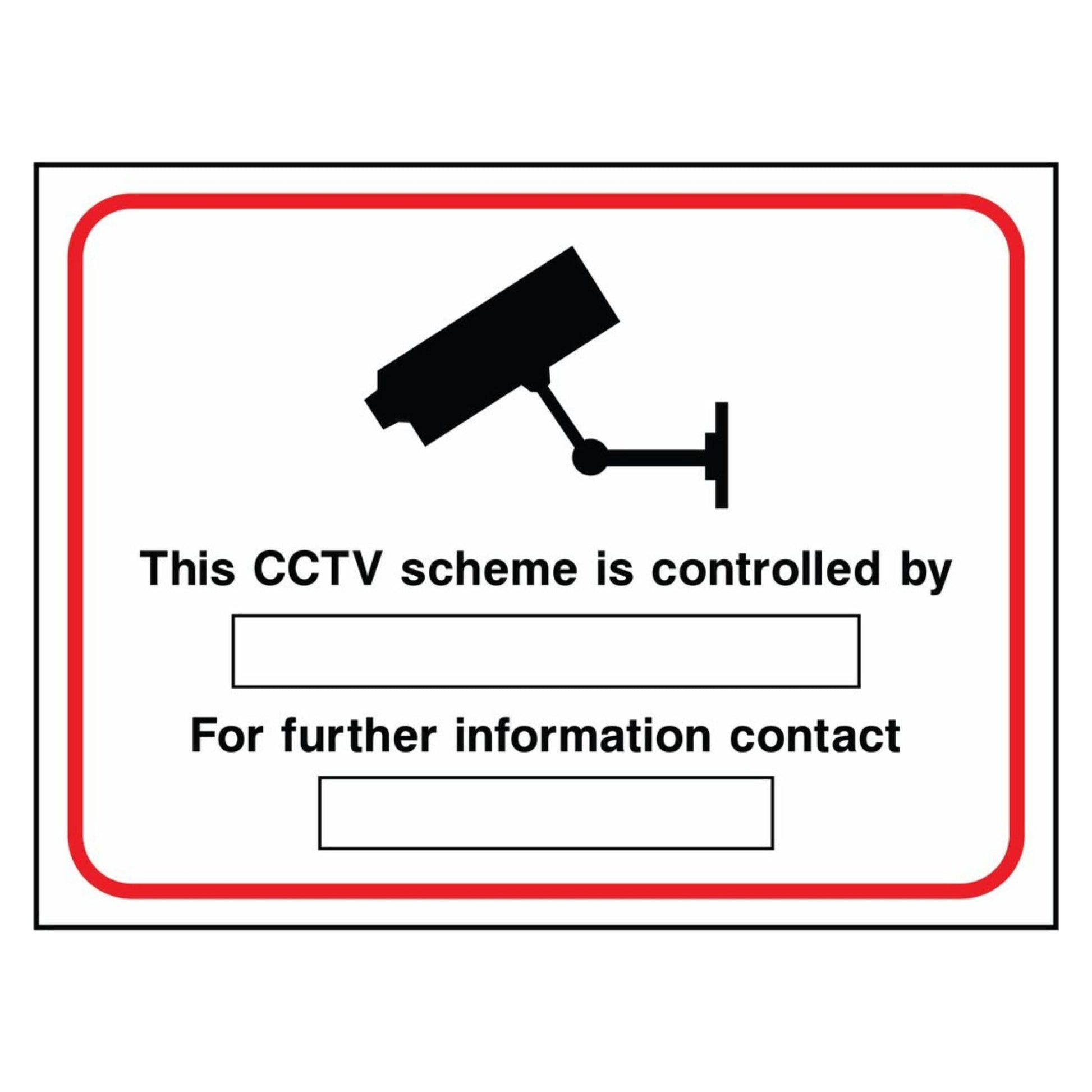 Custom CCTV Scheme is Controlled by Sign