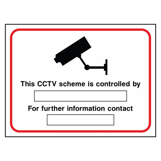 Custom CCTV Scheme is Controlled by Sign
