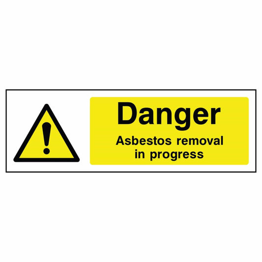 Danger - Asbestos Removal Sign 