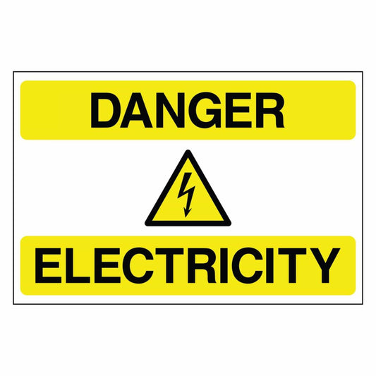 Danger - Electricity Sign