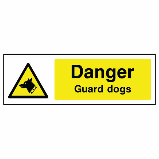 Danger - Guard Dogs Sign