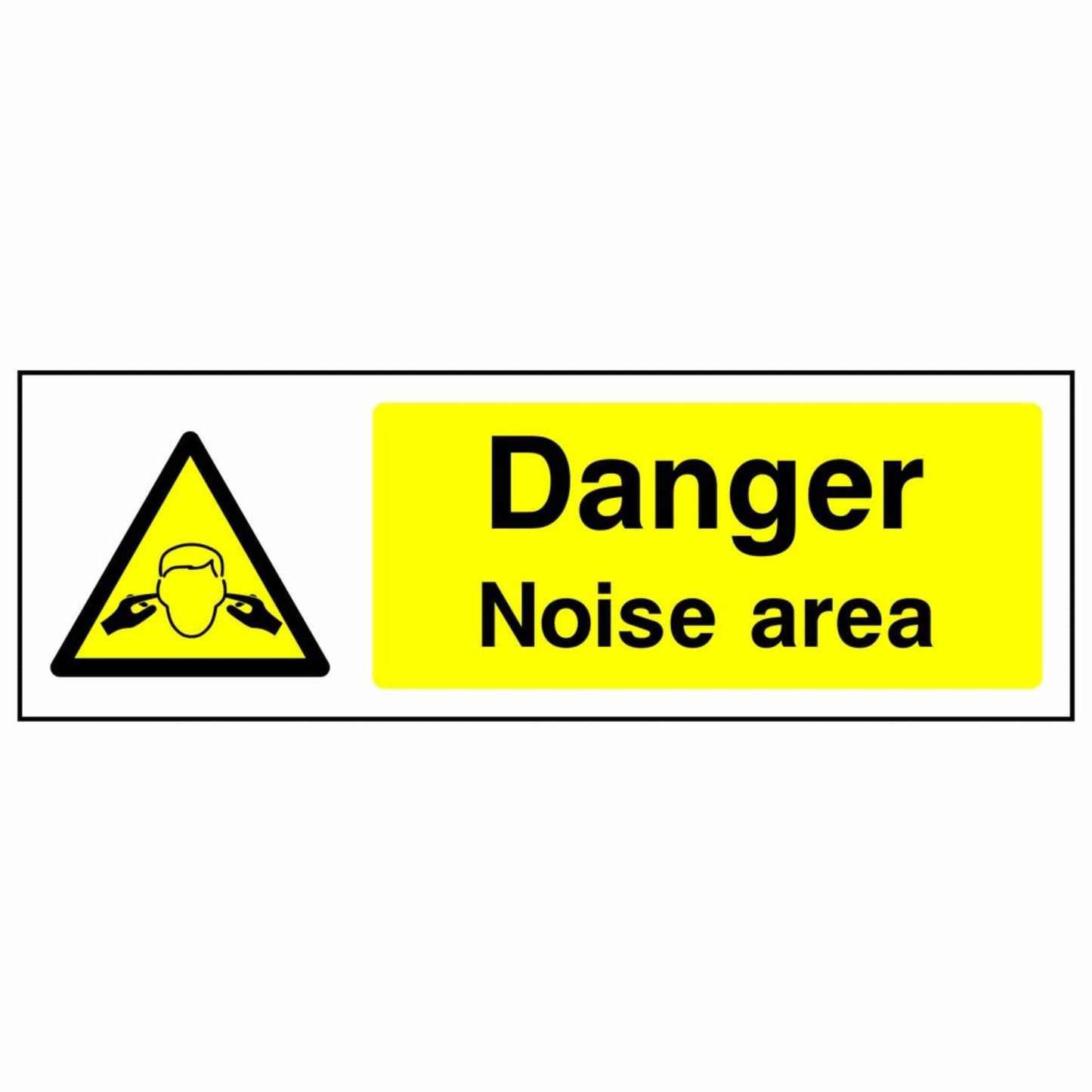 Danger -  Noise Area Sign