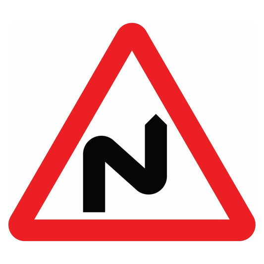 Double Bend to the Right Sign
