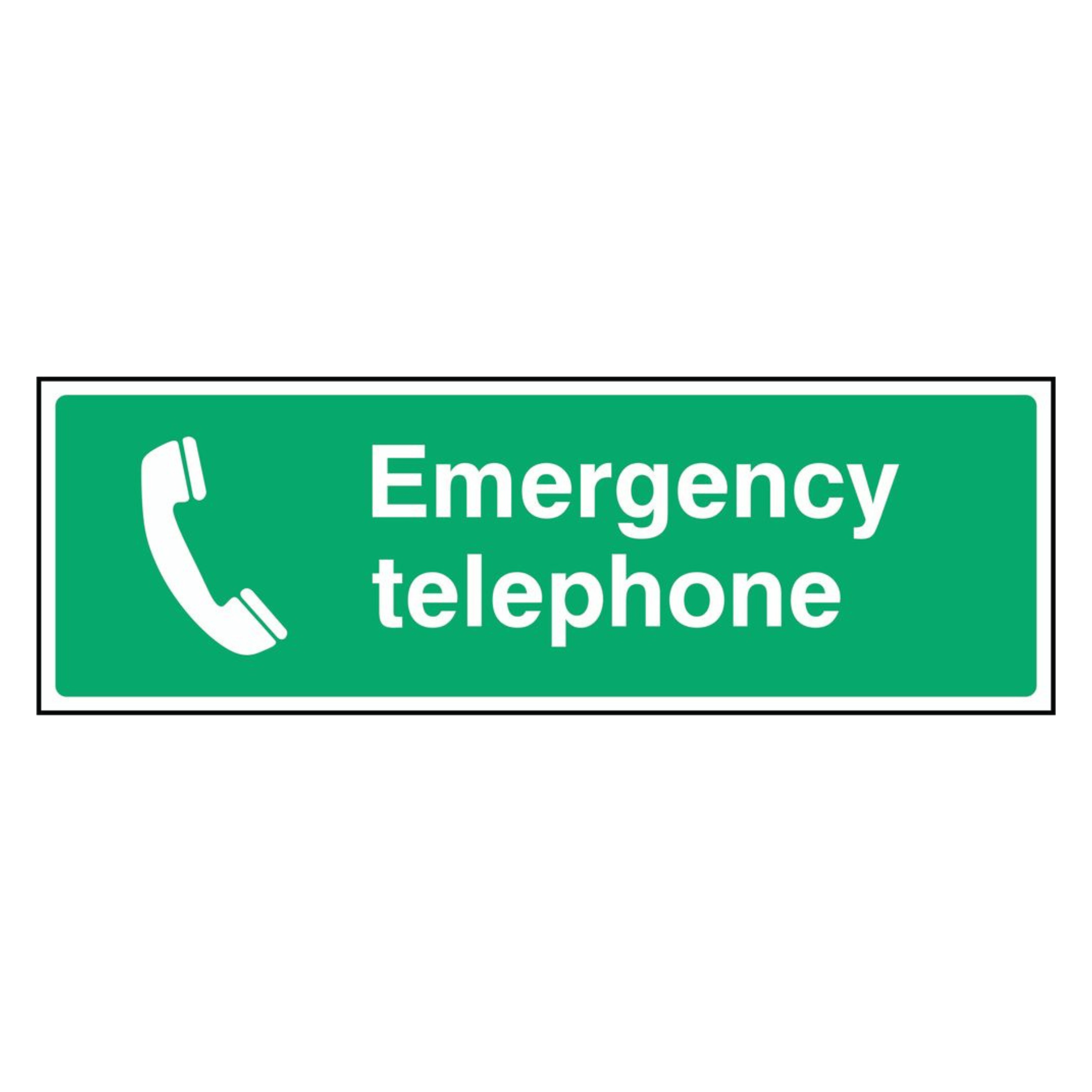 Call Dispatch First Sign Emergency First Aid Phone Sign - The Safety Sign Depot