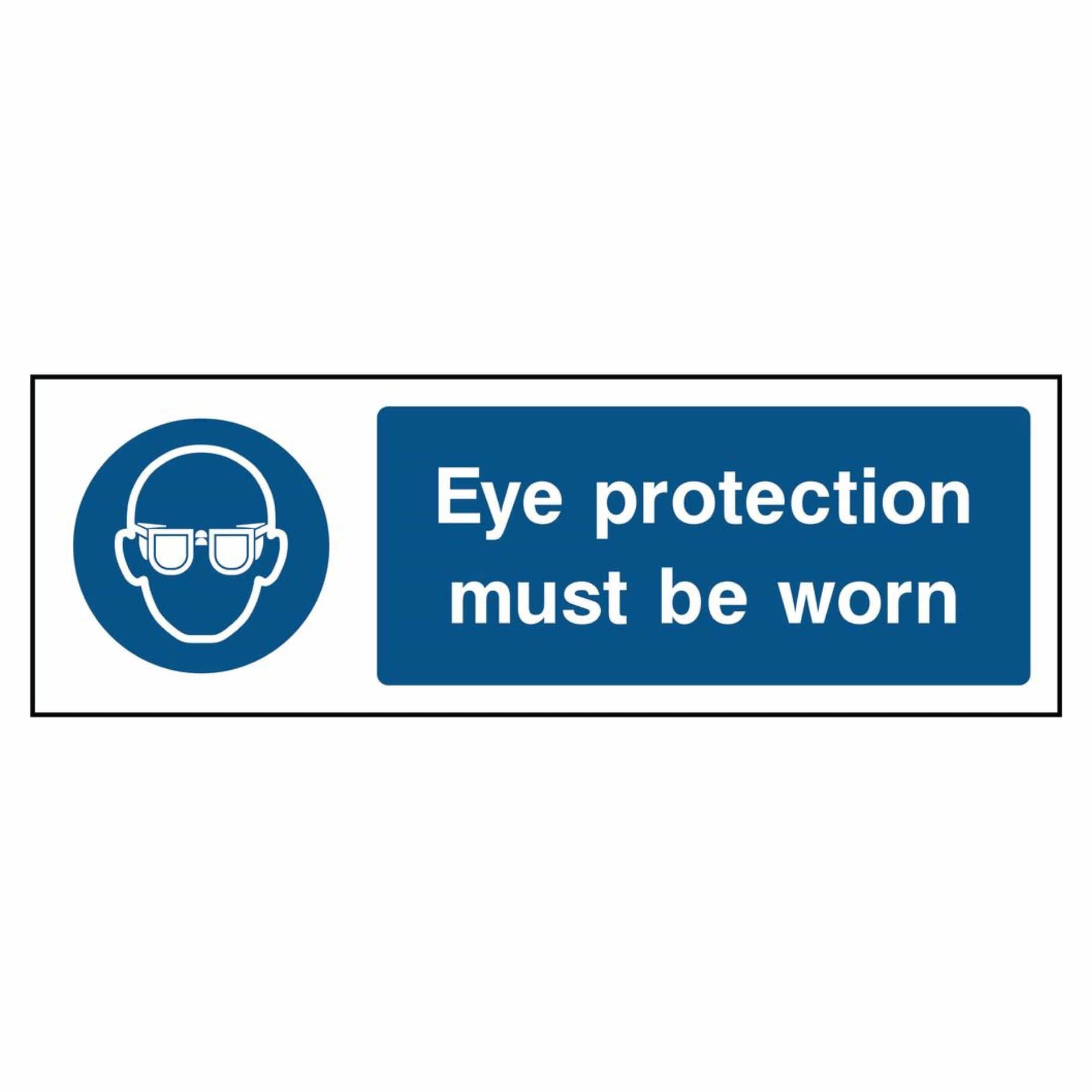 Eye Protection Signs | Safety Goggles Signage - The Safety Sign Depot