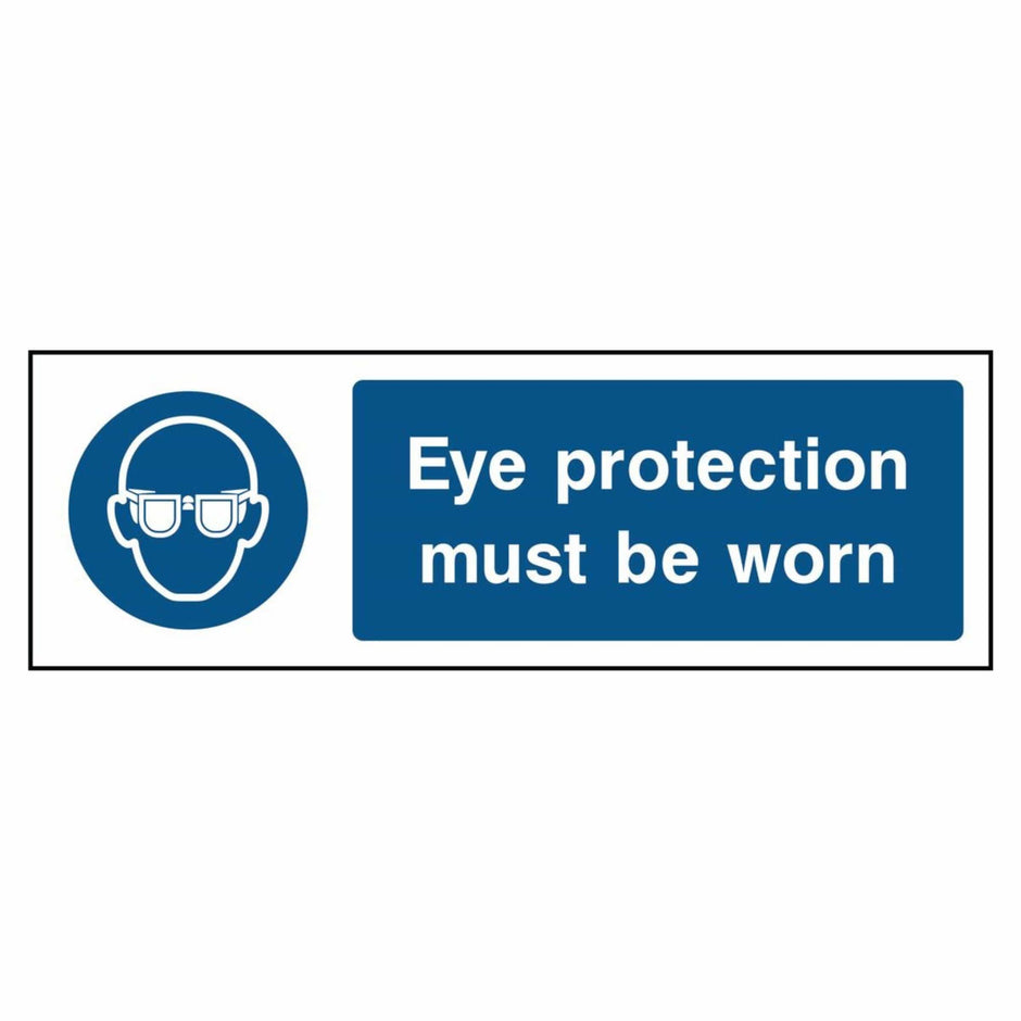 Eye Protection Signs | Safety Goggles Signage - The Safety Sign Depot