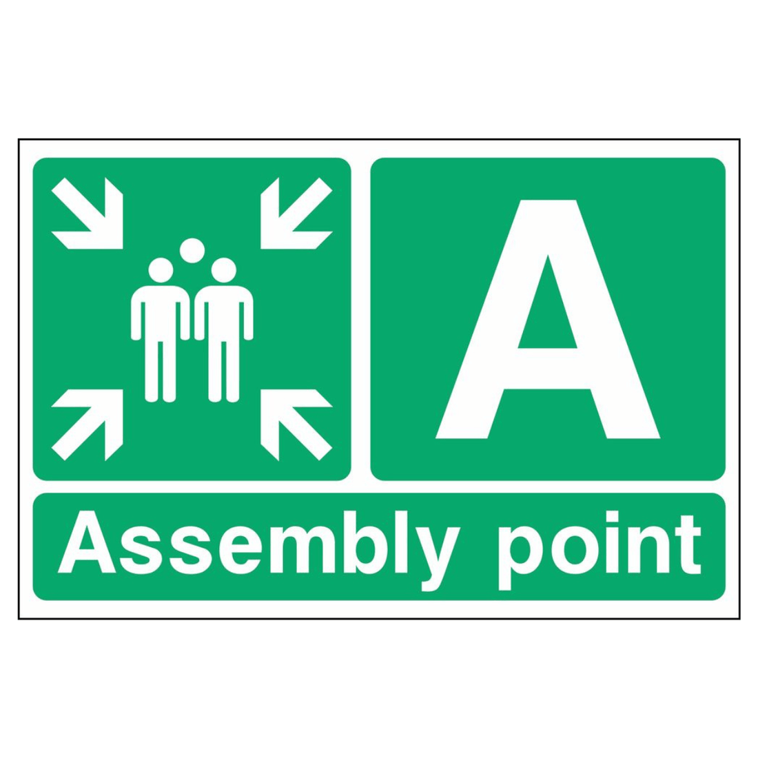 Fire Assembly Point A Sign - The Safety Sign Depot