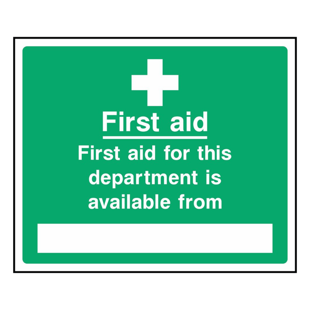 First Aid Control Sign The Safety Sign Depot