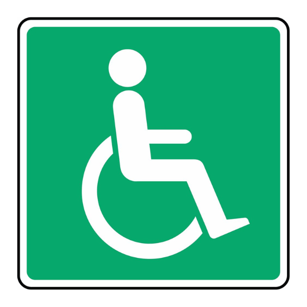 green-disabled-access-symbol-sign
