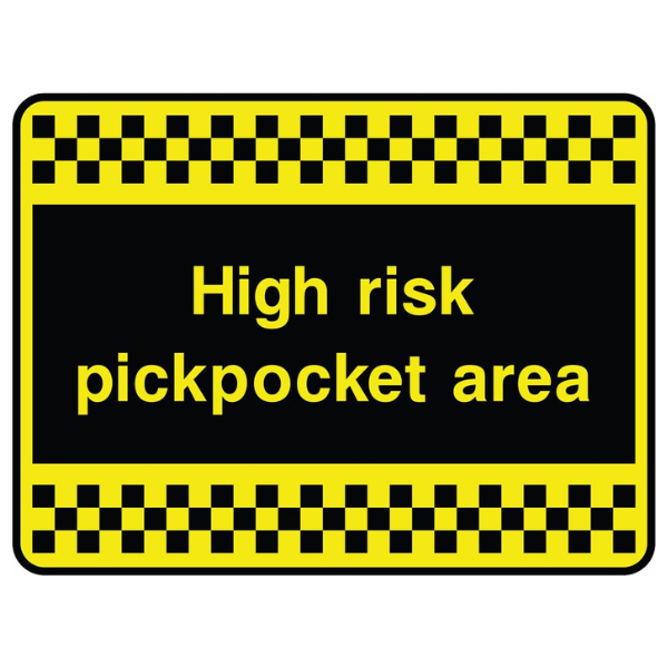 high-risk-pickpocket-area-sign