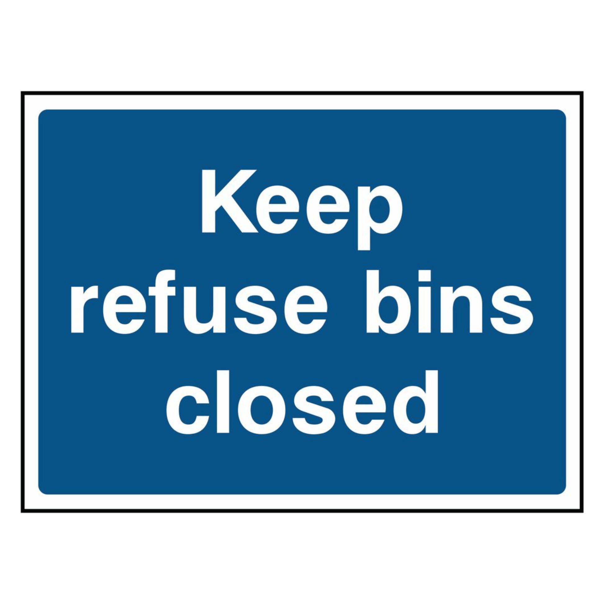 keep-refuse-bins-closed-sign