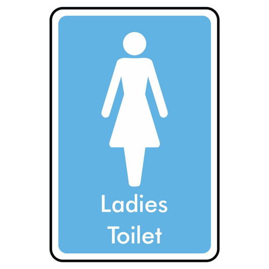  Ladies Toilet Information Sign 