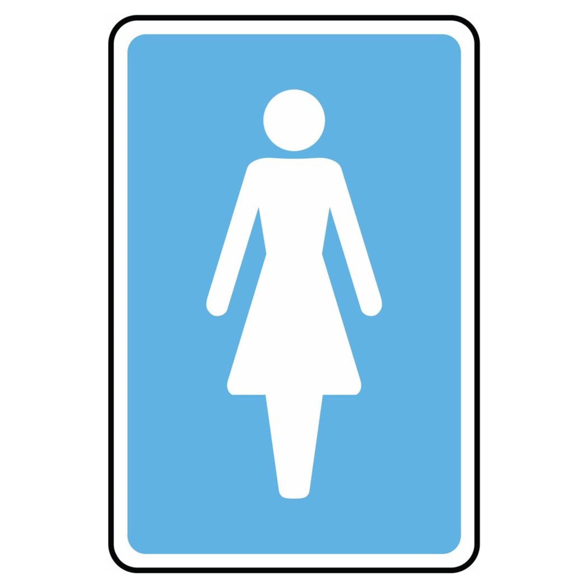 Ladies Toilet Symbol Sign