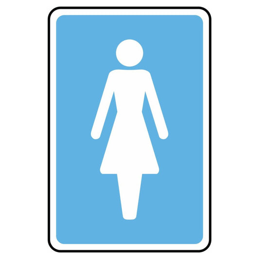 Ladies Toilet Symbol Sign