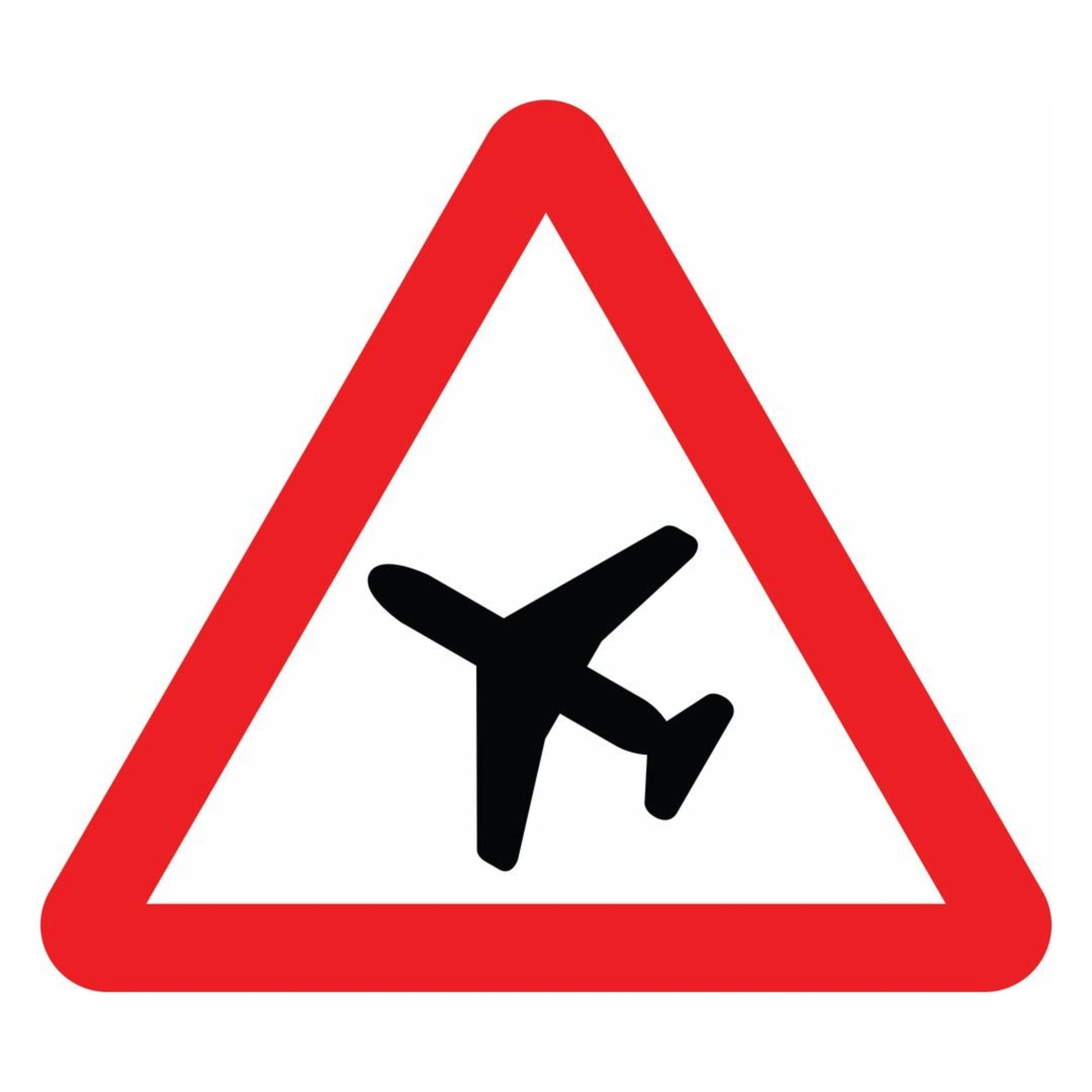 Low-Flying Aircraft Sign