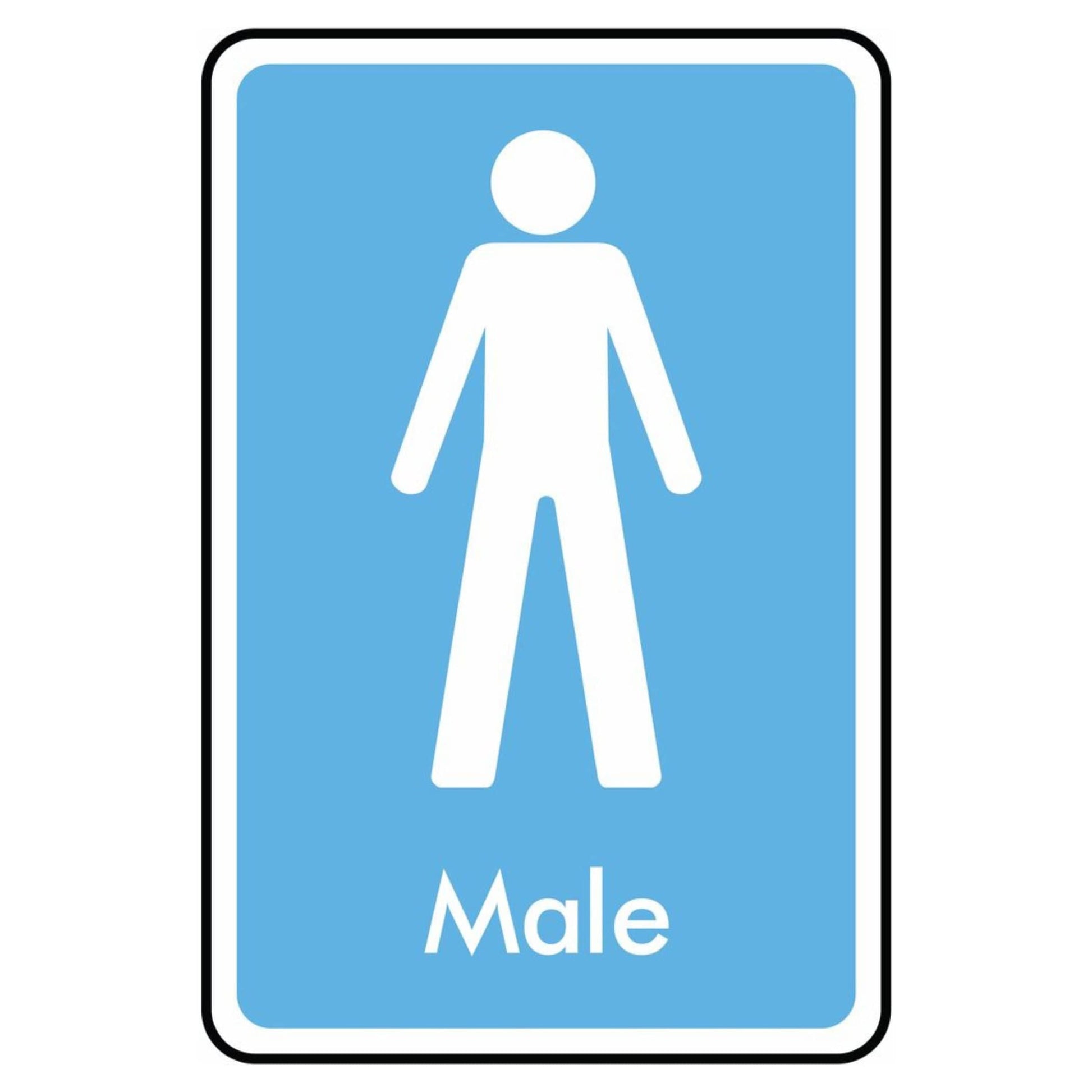 Male Toilet Symbol Sign