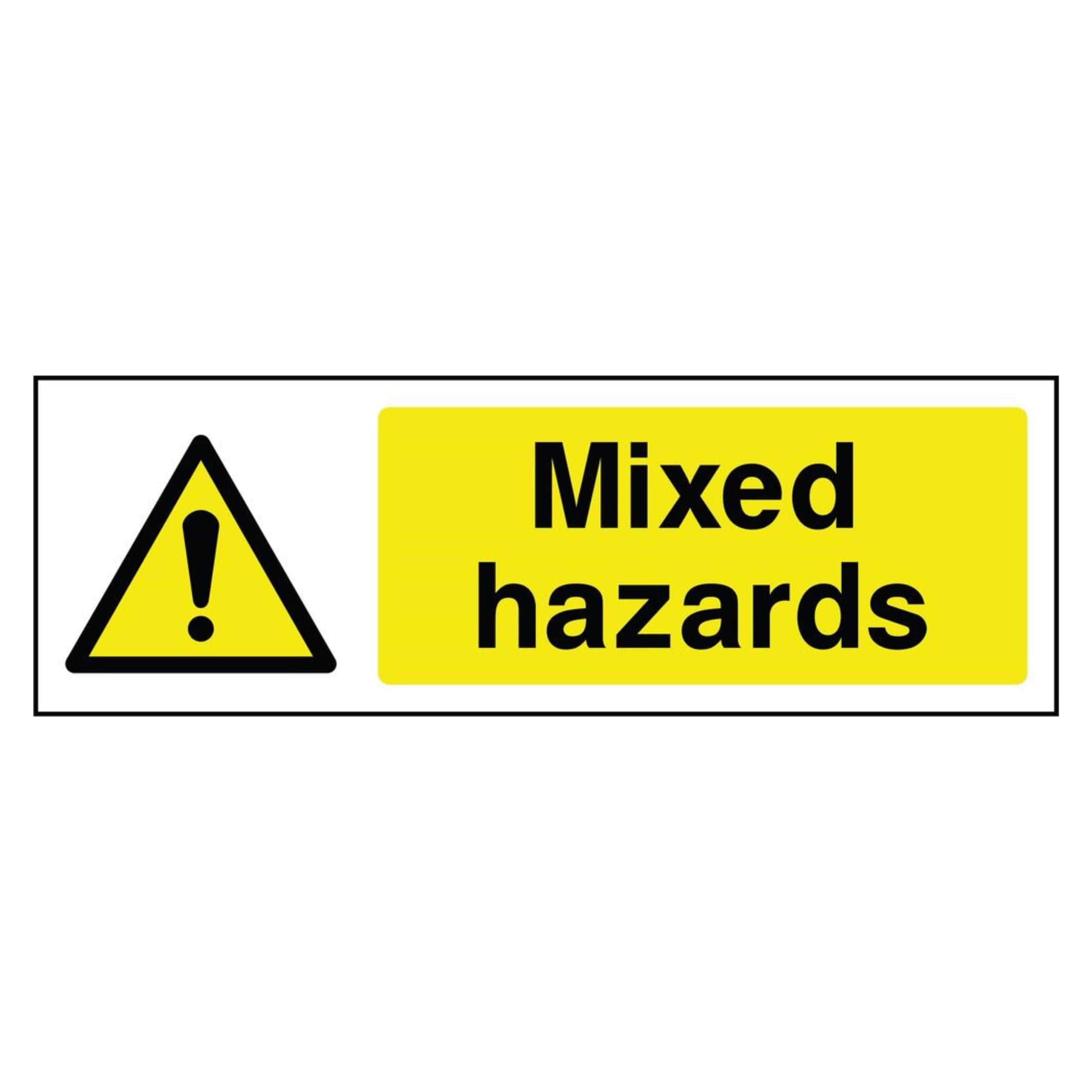 Mixed Hazards Sign - The Safety Sign Depot