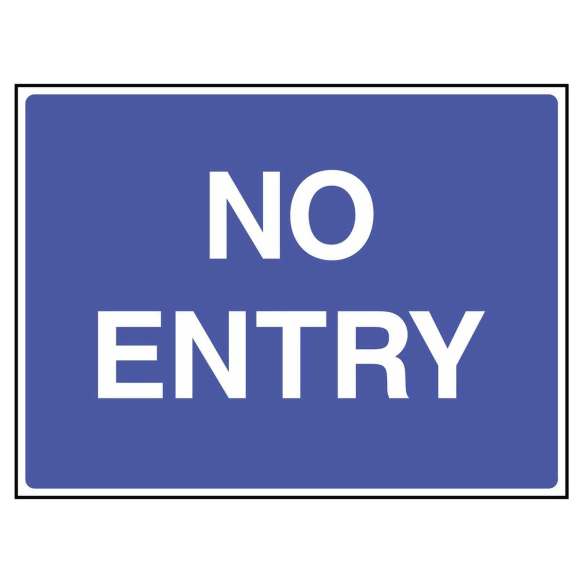 NO ENTRY - Road Traffic Sign - The Safety Sign Depot