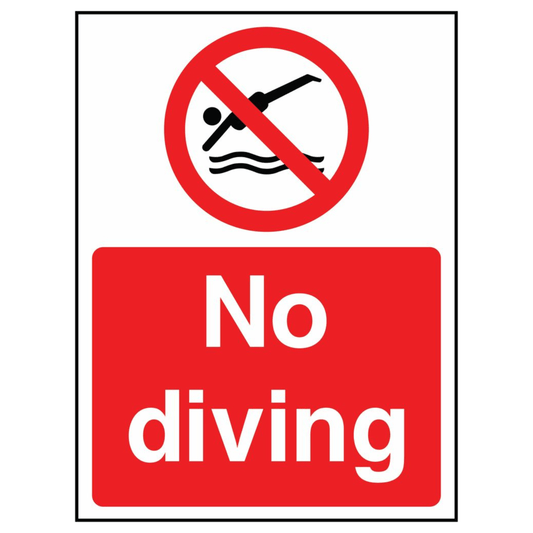 no-diving-sign