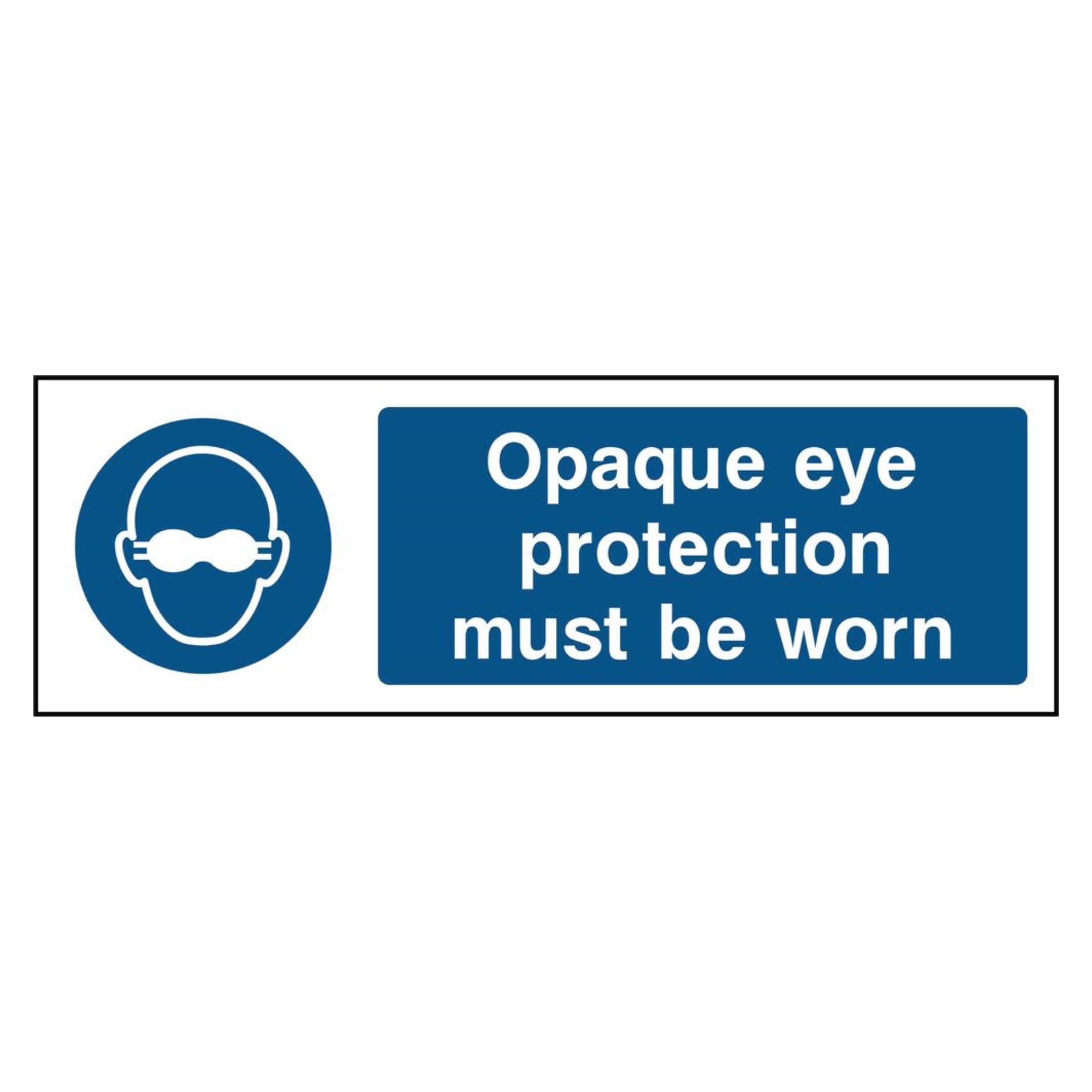 Eye Protection Signs | Safety Goggles Signage - The Safety Sign Depot