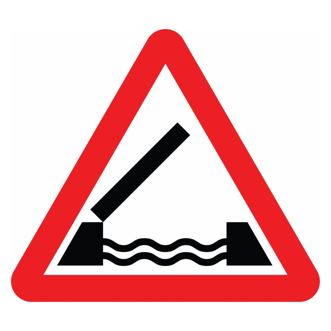 Bridge Is Open Sign Opening or Swing Bridge Ahead Sign - The Safety Sign Depot